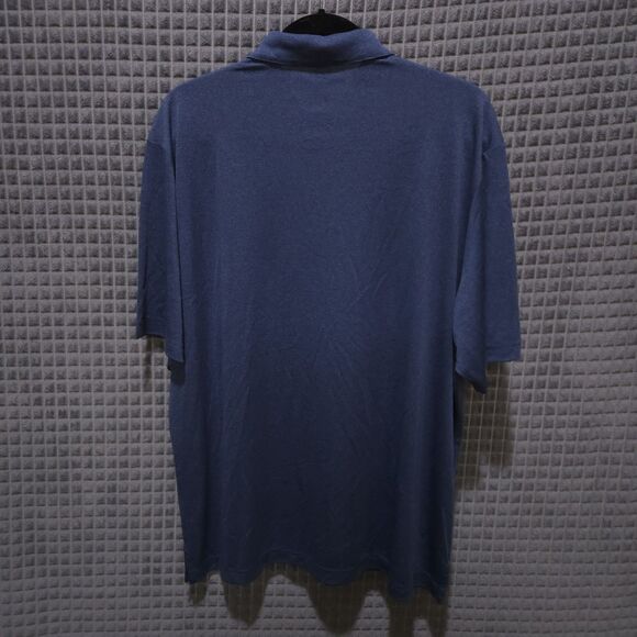 Athletic Performance Polo Shirt Mens Lg Lightweight Short Sleeve Collared Golf - Picture 8 of 16